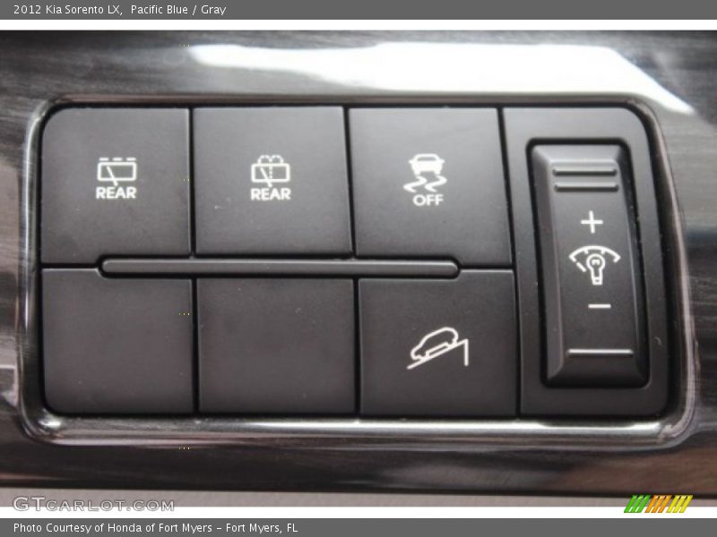 Pacific Blue / Gray 2012 Kia Sorento LX