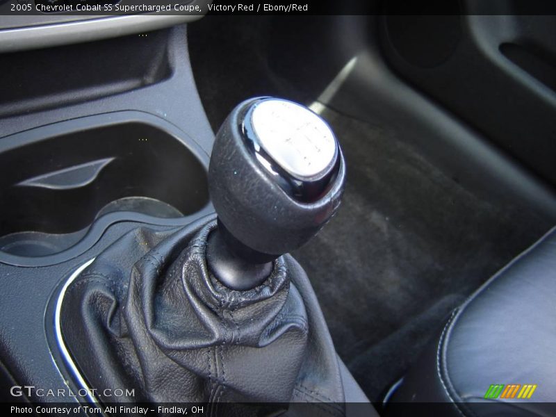Victory Red / Ebony/Red 2005 Chevrolet Cobalt SS Supercharged Coupe