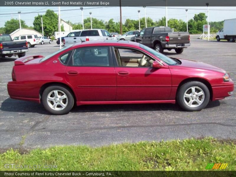 Sport Red Metallic / Neutral Beige 2005 Chevrolet Impala LS