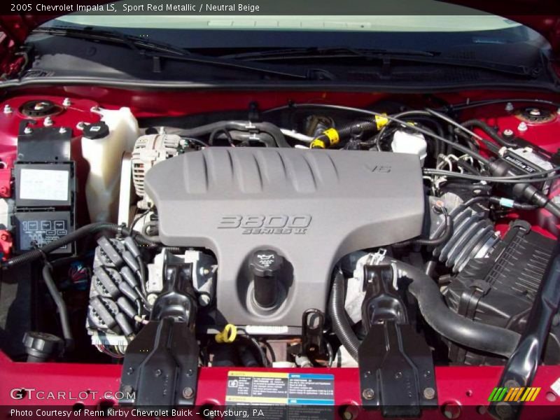 Sport Red Metallic / Neutral Beige 2005 Chevrolet Impala LS