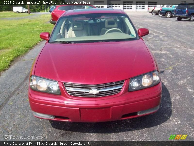 Sport Red Metallic / Neutral Beige 2005 Chevrolet Impala LS