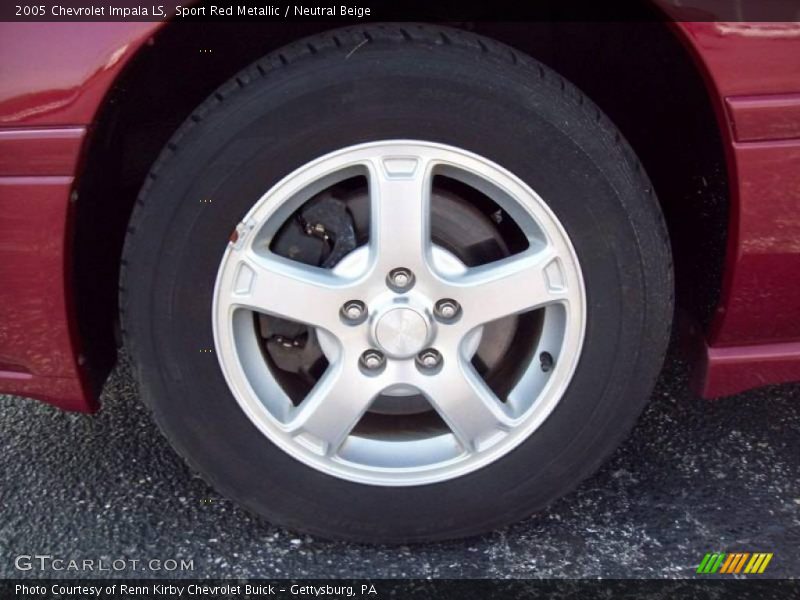 Sport Red Metallic / Neutral Beige 2005 Chevrolet Impala LS