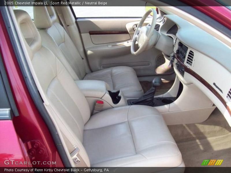 Sport Red Metallic / Neutral Beige 2005 Chevrolet Impala LS