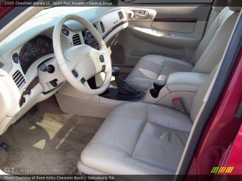 Sport Red Metallic / Neutral Beige 2005 Chevrolet Impala LS