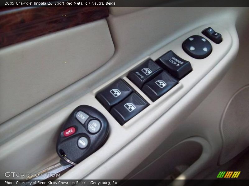Sport Red Metallic / Neutral Beige 2005 Chevrolet Impala LS
