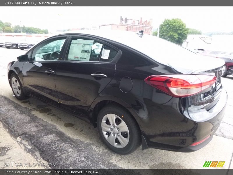 Aurora Black / Black 2017 Kia Forte LX