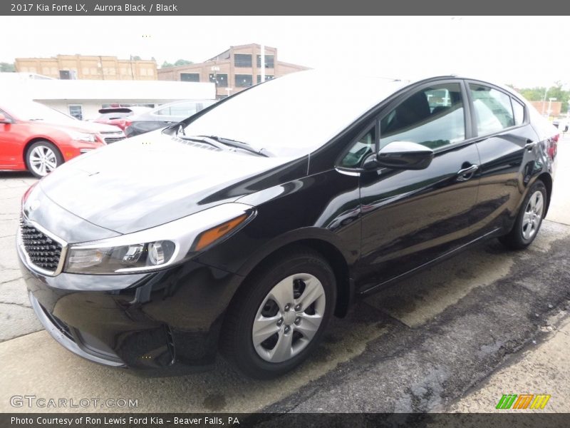 Aurora Black / Black 2017 Kia Forte LX