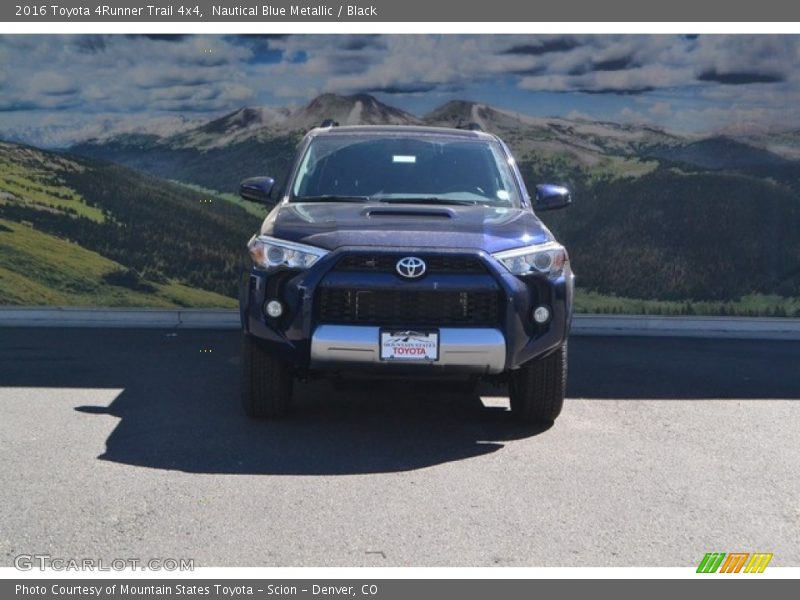 Nautical Blue Metallic / Black 2016 Toyota 4Runner Trail 4x4