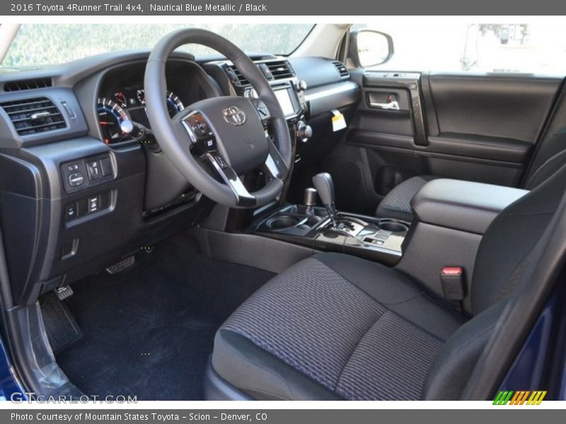Nautical Blue Metallic / Black 2016 Toyota 4Runner Trail 4x4