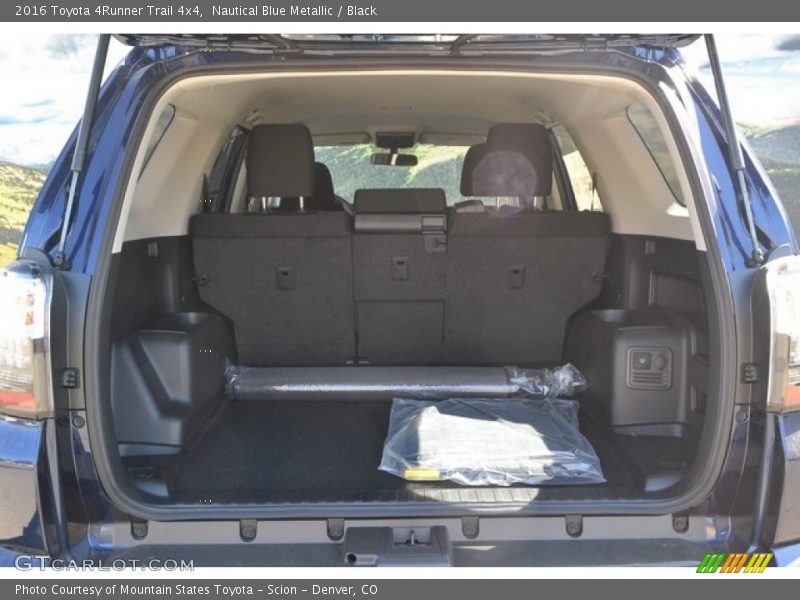 Nautical Blue Metallic / Black 2016 Toyota 4Runner Trail 4x4