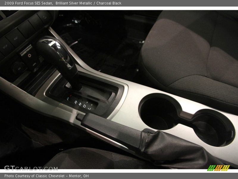 Brilliant Silver Metallic / Charcoal Black 2009 Ford Focus SES Sedan