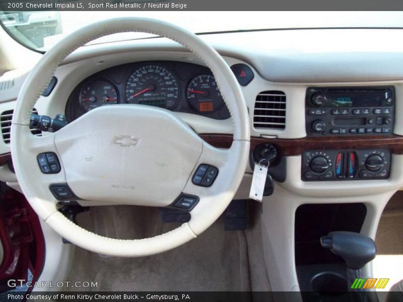 Sport Red Metallic / Neutral Beige 2005 Chevrolet Impala LS