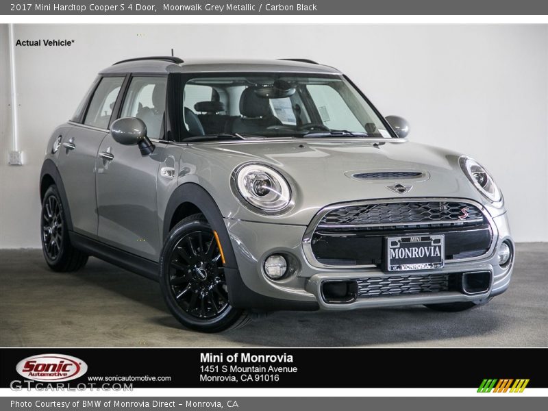 Moonwalk Grey Metallic / Carbon Black 2017 Mini Hardtop Cooper S 4 Door
