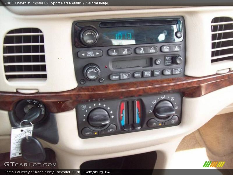 Sport Red Metallic / Neutral Beige 2005 Chevrolet Impala LS