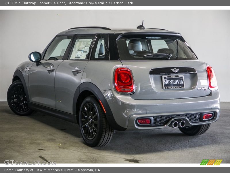 Moonwalk Grey Metallic / Carbon Black 2017 Mini Hardtop Cooper S 4 Door