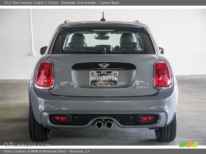 Moonwalk Grey Metallic / Carbon Black 2017 Mini Hardtop Cooper S 4 Door