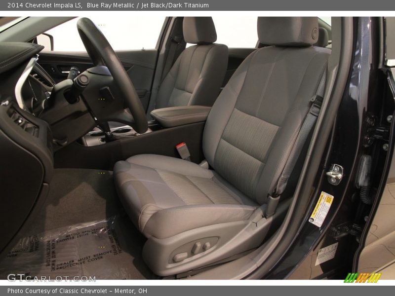 Blue Ray Metallic / Jet Black/Dark Titanium 2014 Chevrolet Impala LS