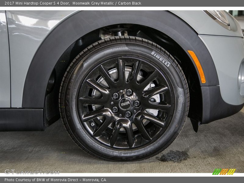 Moonwalk Grey Metallic / Carbon Black 2017 Mini Hardtop Cooper S 4 Door