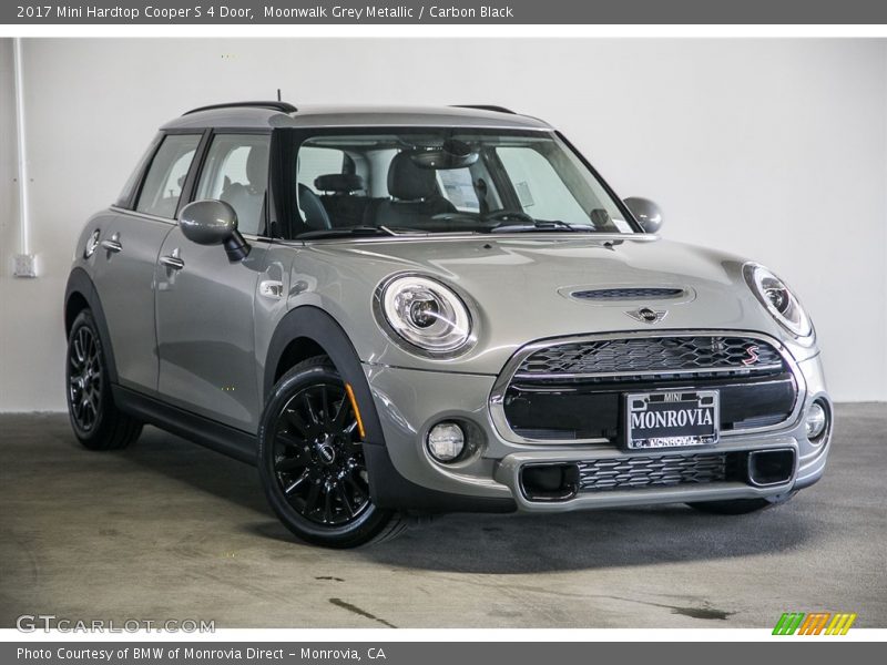 Moonwalk Grey Metallic / Carbon Black 2017 Mini Hardtop Cooper S 4 Door