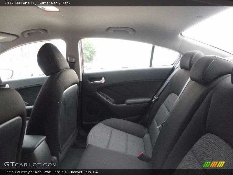 Rear Seat of 2017 Forte LX