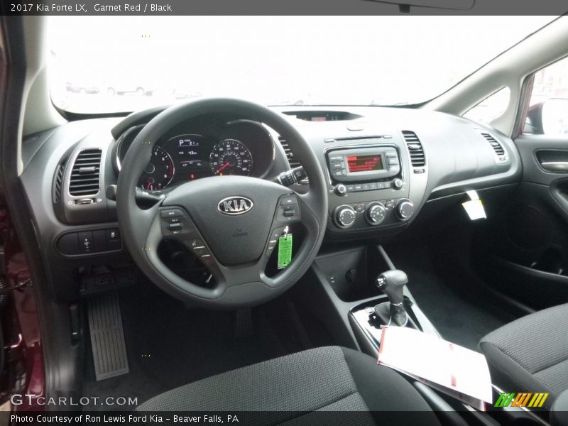  2017 Forte LX Black Interior