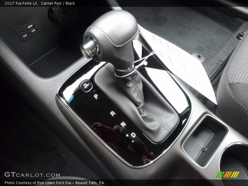 Garnet Red / Black 2017 Kia Forte LX