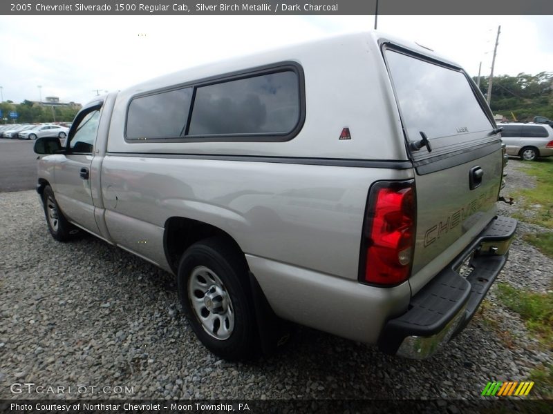 Silver Birch Metallic / Dark Charcoal 2005 Chevrolet Silverado 1500 Regular Cab