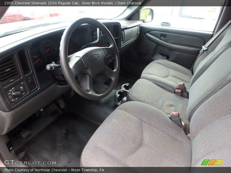 Silver Birch Metallic / Dark Charcoal 2005 Chevrolet Silverado 1500 Regular Cab