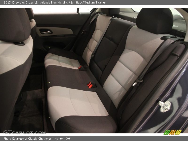 Atlantis Blue Metallic / Jet Black/Medium Titanium 2013 Chevrolet Cruze LS