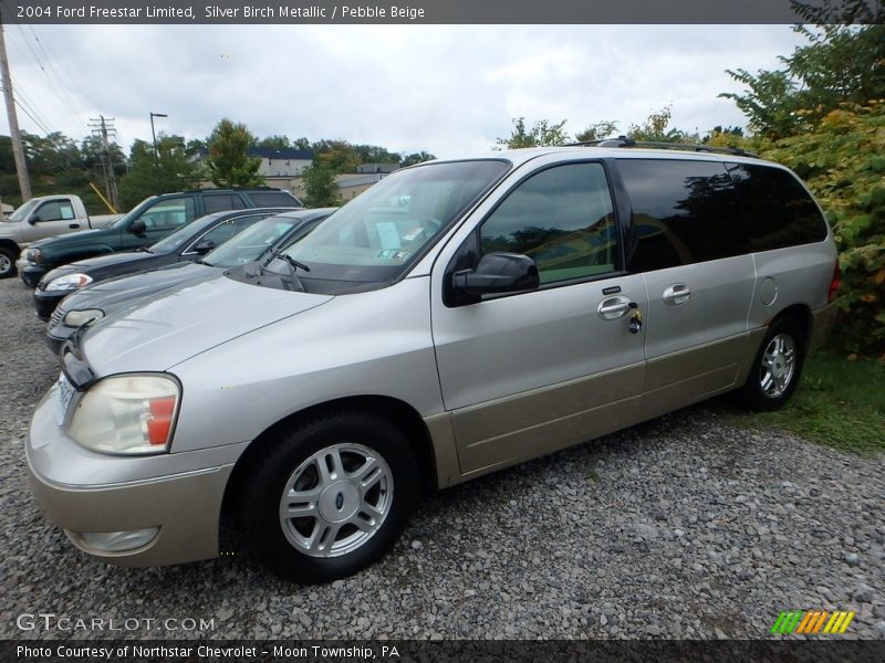 Silver Birch Metallic / Pebble Beige 2004 Ford Freestar Limited