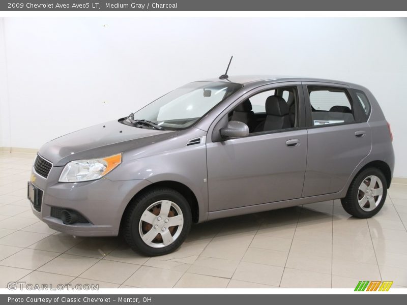 Medium Gray / Charcoal 2009 Chevrolet Aveo Aveo5 LT