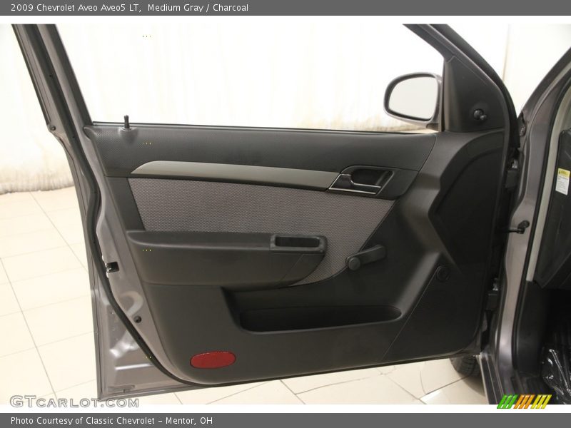 Medium Gray / Charcoal 2009 Chevrolet Aveo Aveo5 LT