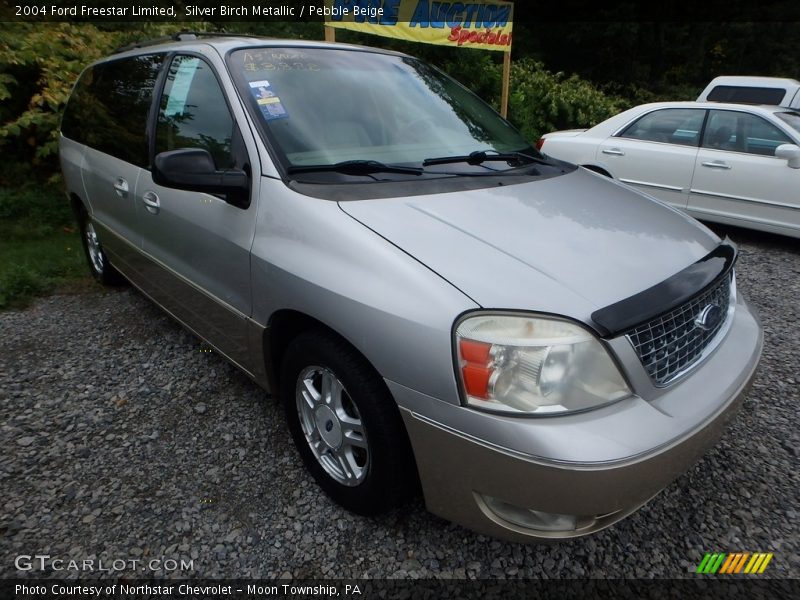 Silver Birch Metallic / Pebble Beige 2004 Ford Freestar Limited