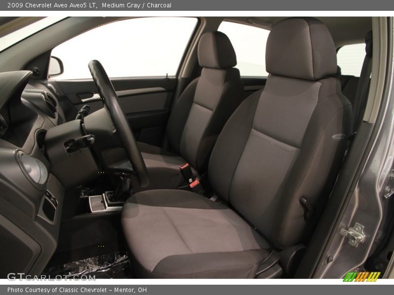 Medium Gray / Charcoal 2009 Chevrolet Aveo Aveo5 LT