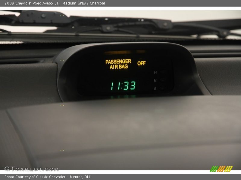 Medium Gray / Charcoal 2009 Chevrolet Aveo Aveo5 LT