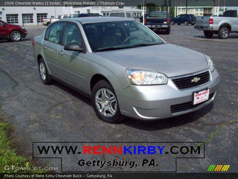 Silverstone Metallic / Titanium Gray 2006 Chevrolet Malibu LS Sedan