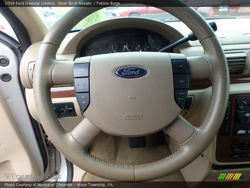 Silver Birch Metallic / Pebble Beige 2004 Ford Freestar Limited