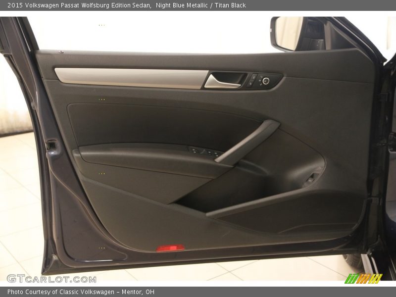 Night Blue Metallic / Titan Black 2015 Volkswagen Passat Wolfsburg Edition Sedan