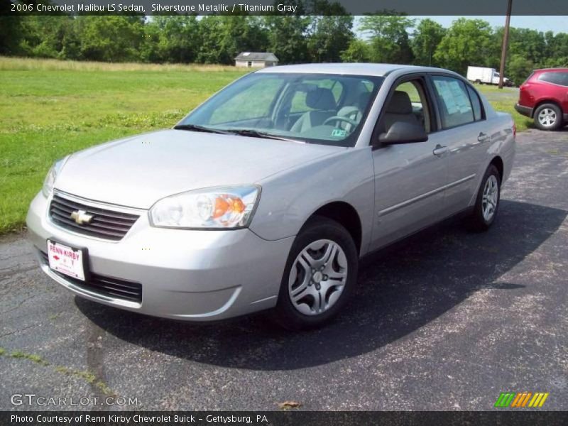 Silverstone Metallic / Titanium Gray 2006 Chevrolet Malibu LS Sedan