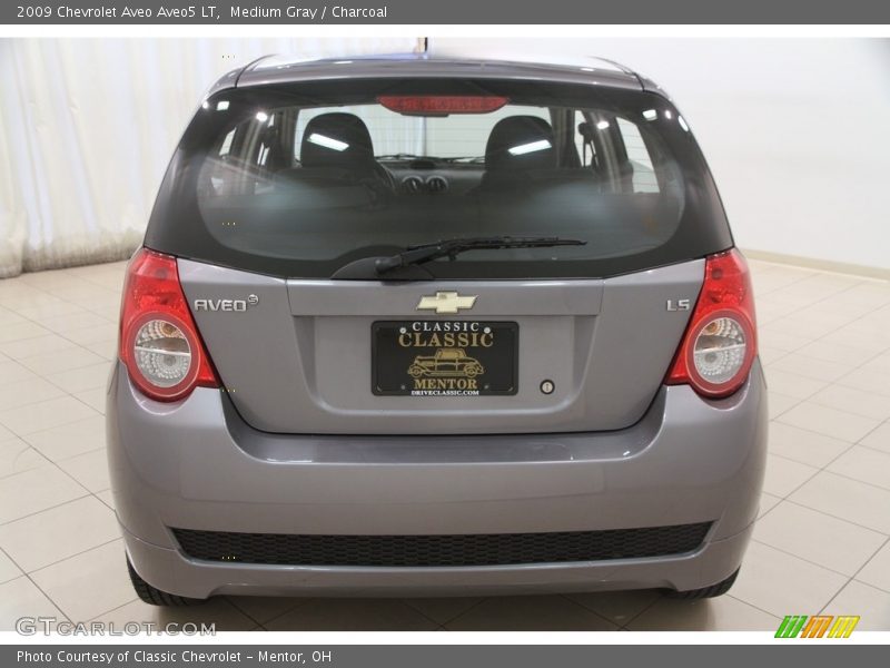 Medium Gray / Charcoal 2009 Chevrolet Aveo Aveo5 LT