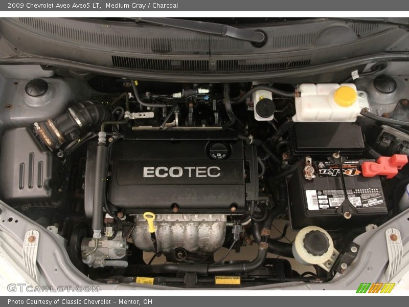 Medium Gray / Charcoal 2009 Chevrolet Aveo Aveo5 LT