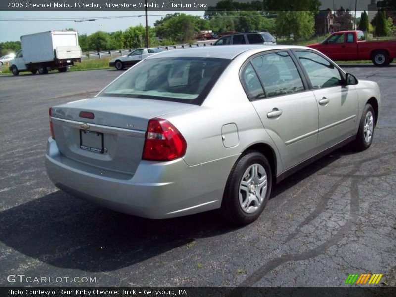 Silverstone Metallic / Titanium Gray 2006 Chevrolet Malibu LS Sedan