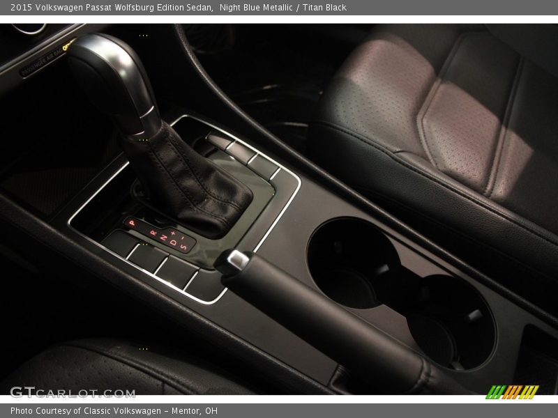 Night Blue Metallic / Titan Black 2015 Volkswagen Passat Wolfsburg Edition Sedan