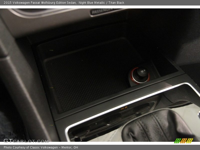 Night Blue Metallic / Titan Black 2015 Volkswagen Passat Wolfsburg Edition Sedan