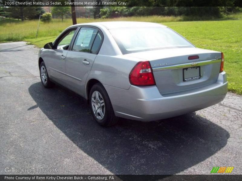 Silverstone Metallic / Titanium Gray 2006 Chevrolet Malibu LS Sedan