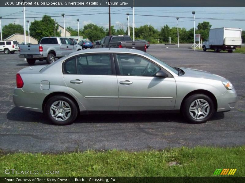 Silverstone Metallic / Titanium Gray 2006 Chevrolet Malibu LS Sedan