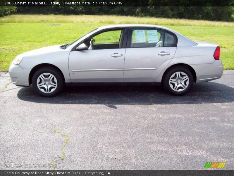Silverstone Metallic / Titanium Gray 2006 Chevrolet Malibu LS Sedan