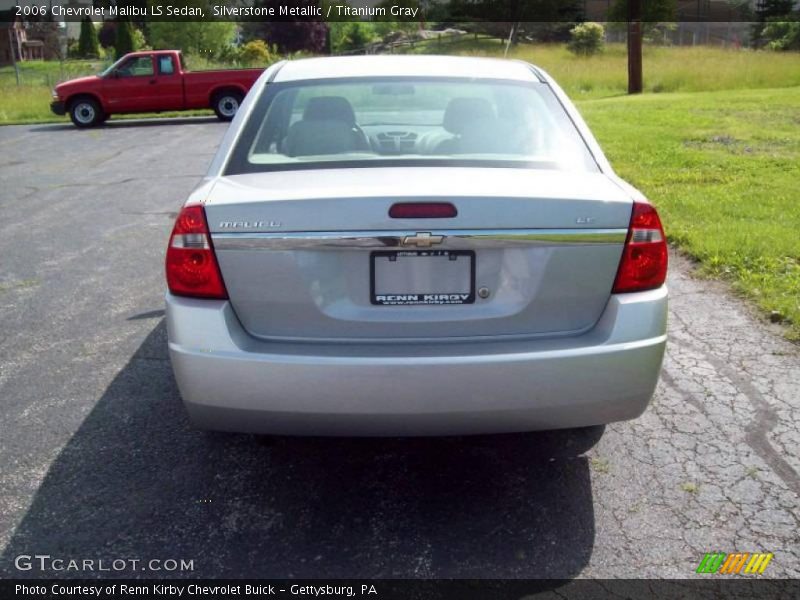 Silverstone Metallic / Titanium Gray 2006 Chevrolet Malibu LS Sedan