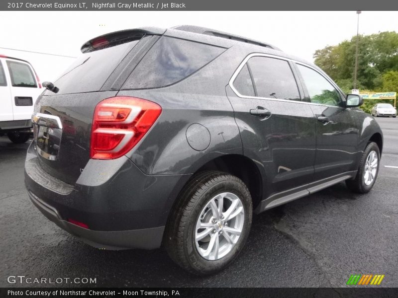 Nightfall Gray Metallic / Jet Black 2017 Chevrolet Equinox LT