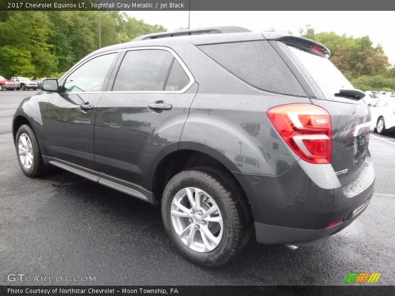 Nightfall Gray Metallic / Jet Black 2017 Chevrolet Equinox LT